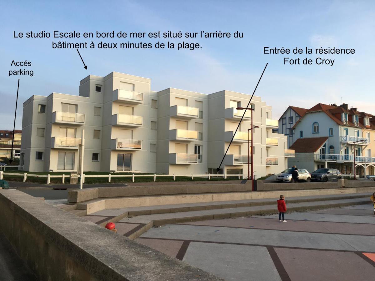 Studio " Escale En Bord De Mer " Wimereux Ngoại thất bức ảnh
